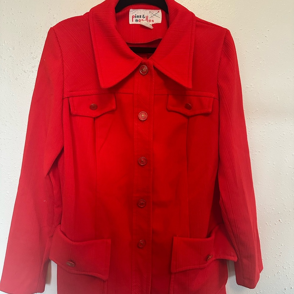 Pins & Needles Red Women's Jacket